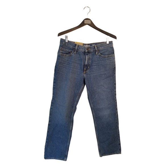 Goodfellow Men's Straight Fit‎ Blue Jeans Regular Size 32x30 - Picture 1 of 8